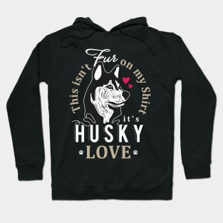 Husky love Hoodie